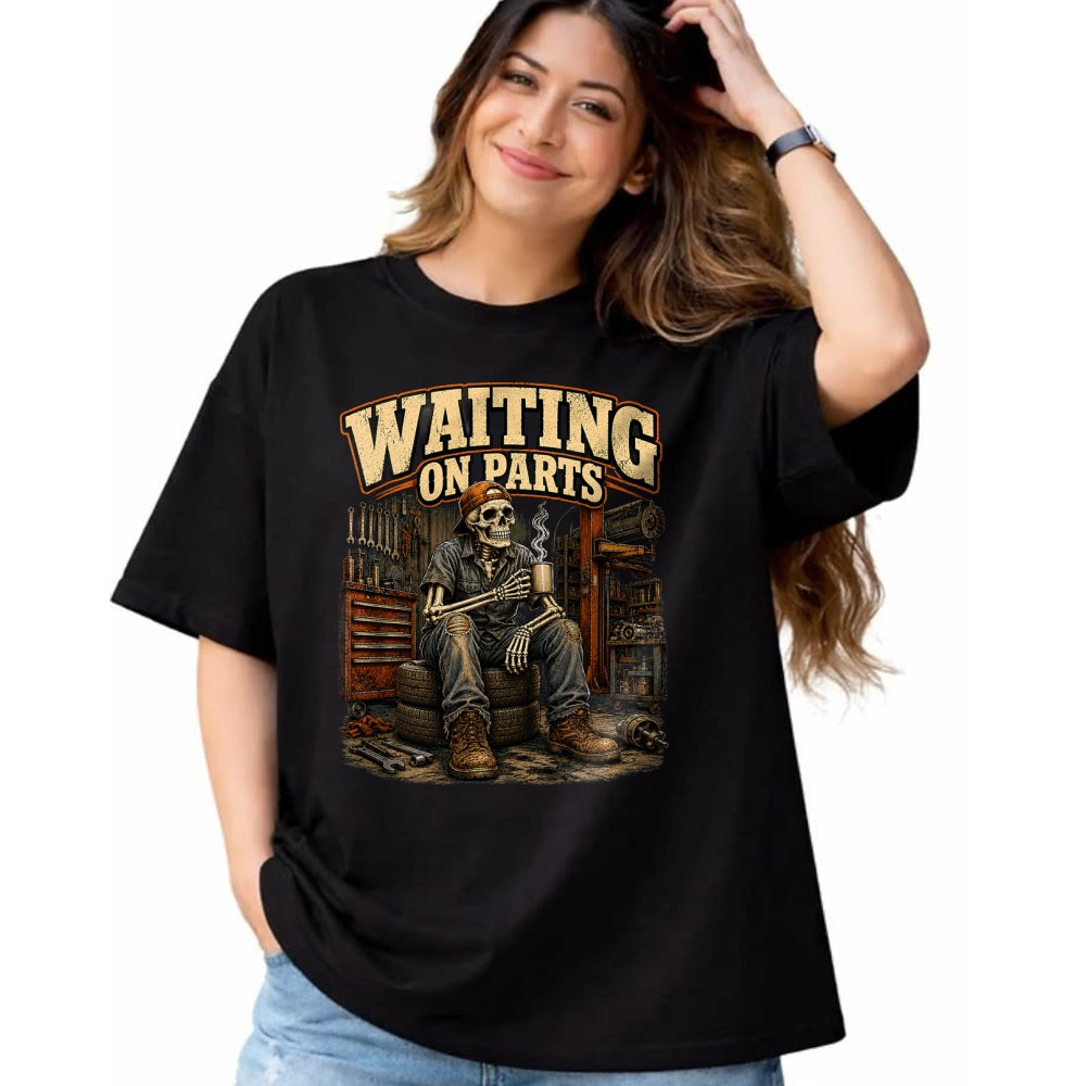 Best Mechanic Life Shirt, Funny Mechanic UnisexT-Shirt/Hoodie/Sweatshirt HLT00 - Spooky Mechanic Auto Repair Waiting on Parts Car Technician T-Shirt