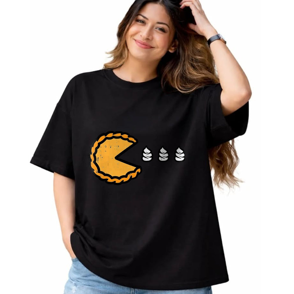 Best Thanksgiving Family Shirt , Funny Thanksgiving UnisexT-Shirt/Hoodie/Sweatshirt HLT00 - Thanksgiving Pumpkin Pie Eating Cream Fall Kids Men Women T-Shirt, Men, Brown, XX-Large