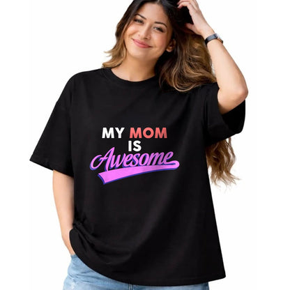 Gift for Mom Shirt, Funny Mom Unisex T-Shirt/Hoodie/Sweatshirt HLT00 - My Mom Is Awesome T-shirt, Mothers Day, Love, by Zany Brainy