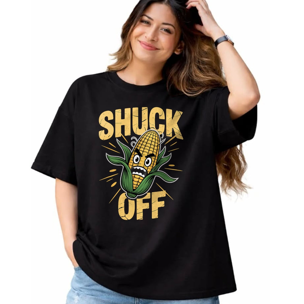 Best Farmer Life Shirt, Funny Farmer UnisexT-Shirt/Hoodie/Sweatshirt HLT00 - Shuck Off Corn Farmer T-Shirt