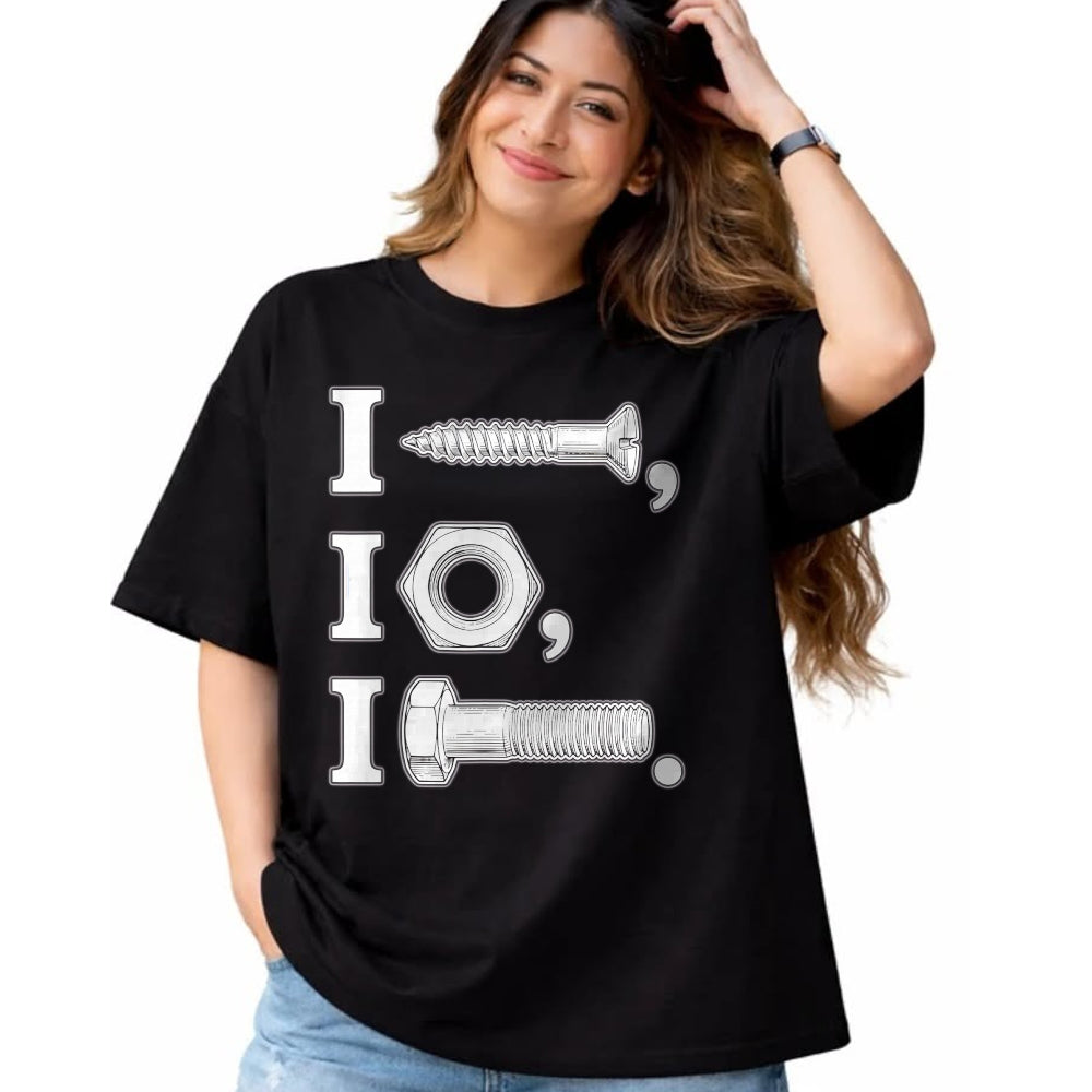 Best Mechanic Life Shirt, Funny Mechanic UnisexT-Shirt/Hoodie/Sweatshirt HLT00 - I Screw I Nut I Bolt Funny Proud Mechanic Car for Men T-Shirt