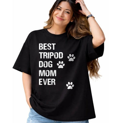 Dog Love Shirt, Dog Lover Gift T-Shirt/Hoodie/Sweatshirt HLT00 - Tripod 3 Legged Dog Owner Novelty Dog Mom T-Shirt