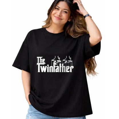 Gift for Dad Shirt, Funny Dad Unisex T-Shirt/Hoodie/Sweatshirt HLT00 – Dad Of Twins Proud Father of Twins Classic Overachiver Premium T-Shirt