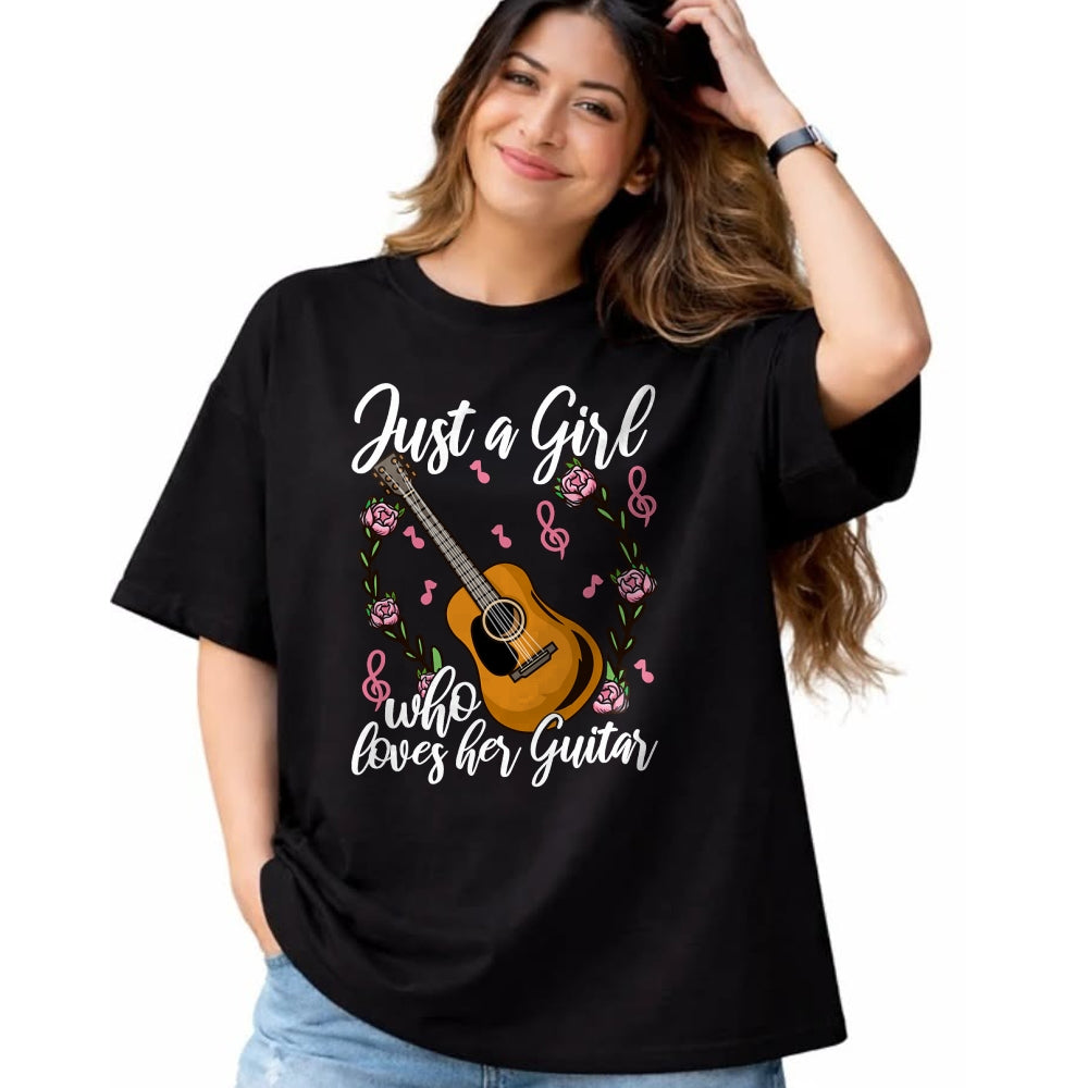 Guitar Lover Shirt, Funny Guitar UnisexT-Shirt/Hoodie/Sweatshirt HLT00 - Guitar Girl Guitarist Guitar Player Guitar Lover Gift T-Shirt Small