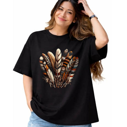 Native American T-Shirts, Vintage Native American Unisex T-Shirt/Hoodie/Sweatshirt HLT00 - Southwest Native American Indian Feather