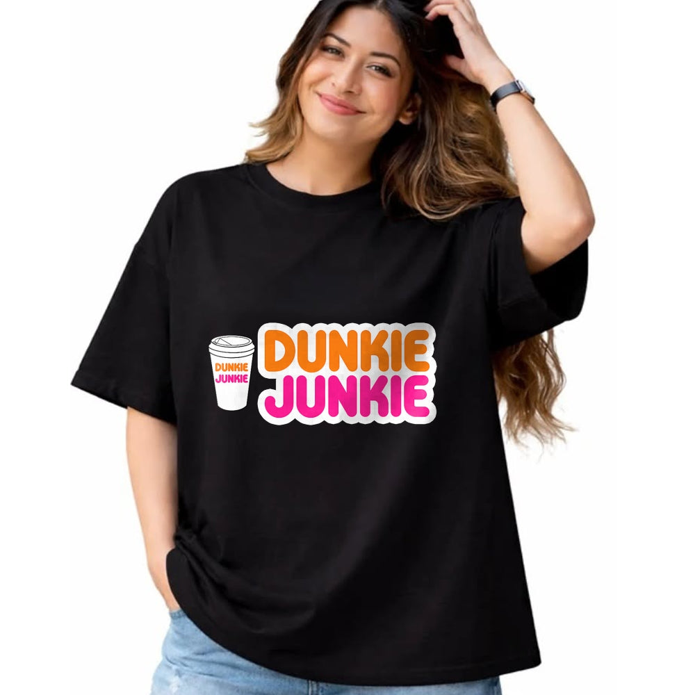 Best Thanksgiving Family Shirt , Funny Thanksgiving UnisexT-Shirt/Hoodie/Sweatshirt HLT00 - Funny Dunkie Junkie Coffee Love Funny Coffee Saying T-Shirt (2)