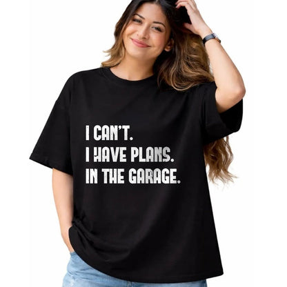 Best Mechanic Life Shirt, Funny Mechanic UnisexT-Shirt/Hoodie/Sweatshirt HLT00 - I Cant I Have Plans In The Garage Fathers Day Car Mechanics Short Sleeve T-Shirt