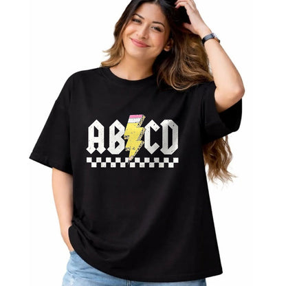Best Teacher Shirt, Funny Teacher UnisexT-Shirt/Hoodie/Sweatshirt HLT00 - ABCD Teacher T-Shirt