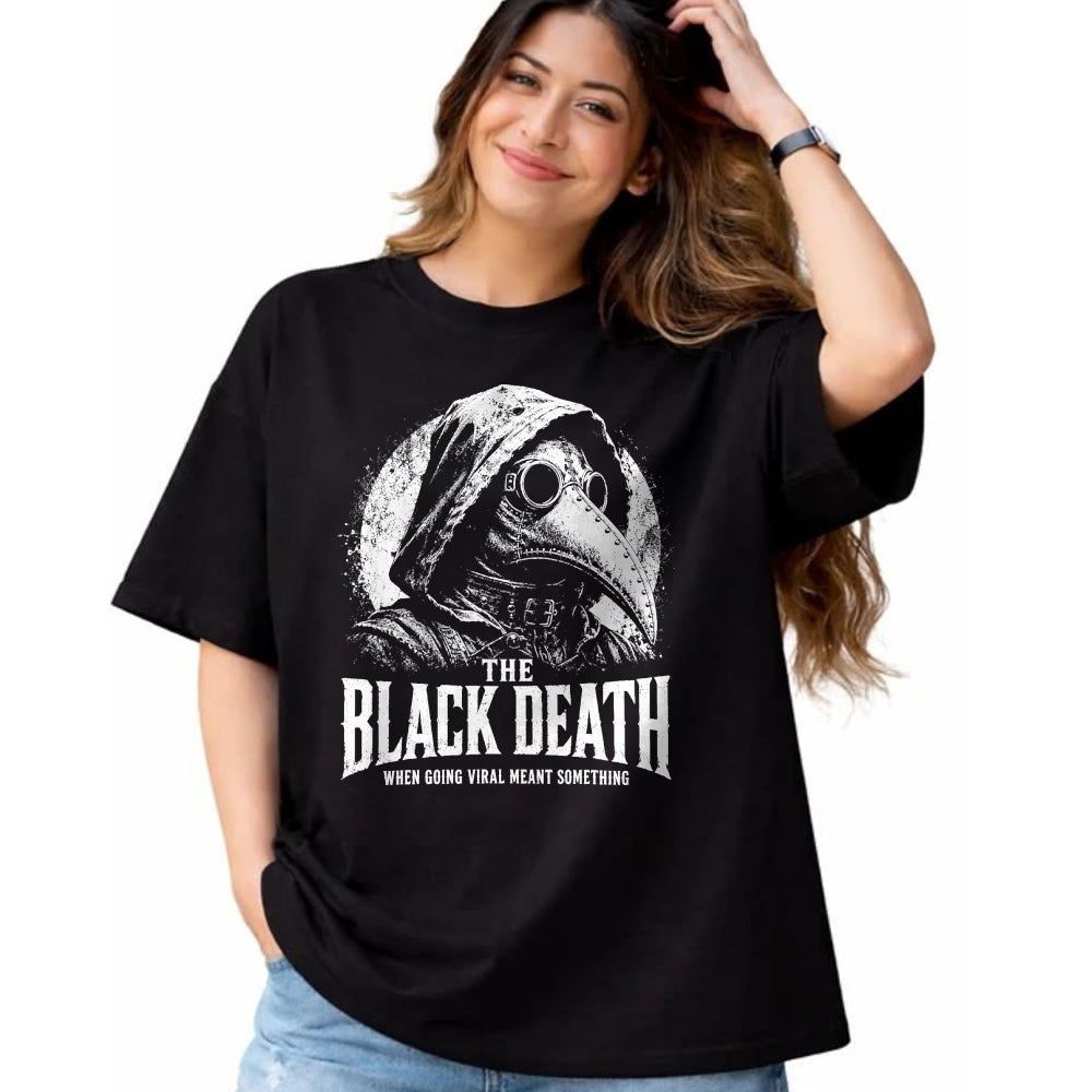 Best Doctor Shirt, Funny Doctor UnisexT-Shirt/Hoodie/Sweatshirt HLT00 - The Black Death When Going Viral Meant Something Plague Dr T-Shirt