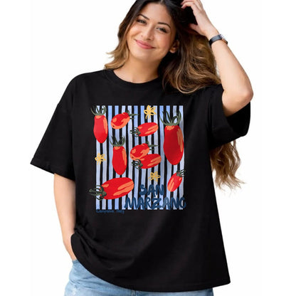 Best Farmer Life Shirt, Funny Farmer UnisexT-Shirt/Hoodie/Sweatshirt HLT00 - Vintage Tomato Italian Girl Summer T-Shirt