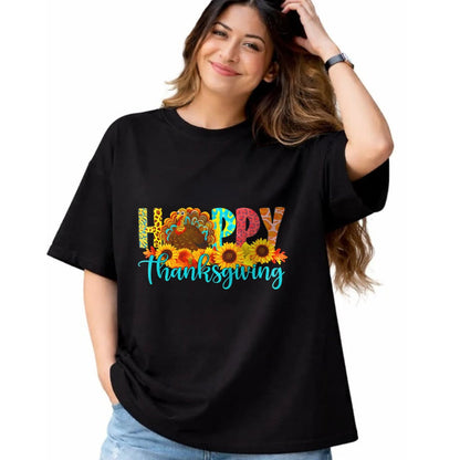 Best Thanksgiving Family Shirt , Funny Thanksgiving UnisexT-Shirt/Hoodie/Sweatshirt HLT00 - happy thanksgiving for turkey day family dinner sunflower T-Shirt