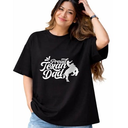 Gift for Dad Shirt, Funny Dad Unisex T-Shirt/Hoodie/Sweatshirt HLT00 – Proud Texan Dad Pride Texas Sayings State Father Daddy Papa T-Shirt