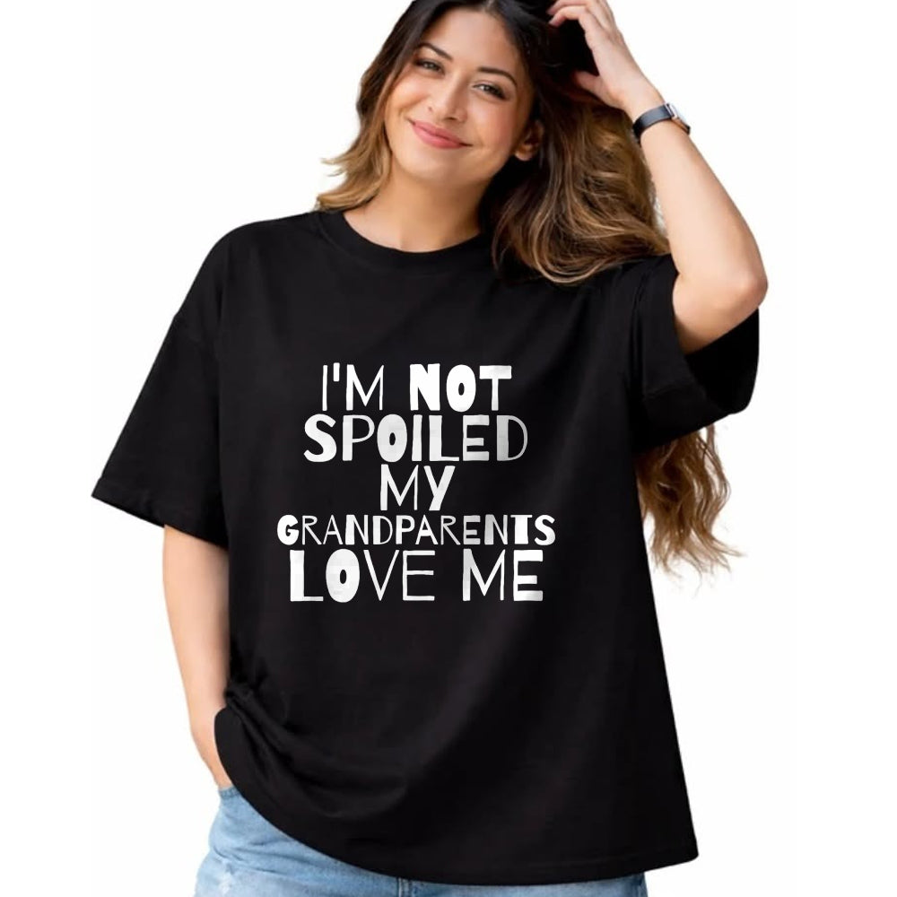 Best Wife Shirt, Wife and Husband Unisex T-Shirt/Hoodie/Sweatshirt HLT00 - Im Not Spoiled My Grandparents Love Me child mamaw T Shirt T-Shirt