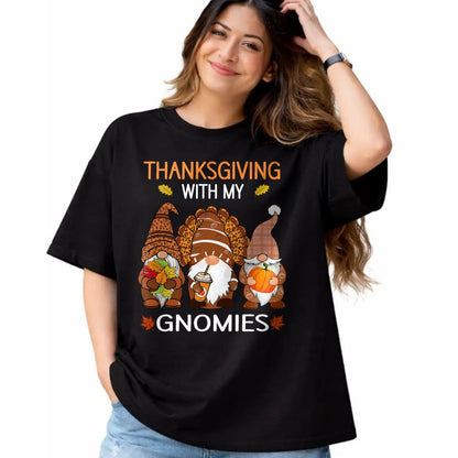 Best Thanksgiving Family Shirt , Funny Thanksgiving UnisexT-Shirt/Hoodie/Sweatshirt HLT00 - Thanksgiving Women gnome Fall Leopard Turkey Men Girls T-Shirt