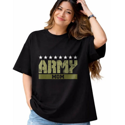 Gift for Mom Shirt, Funny Mom Unisex T-Shirt/Hoodie/Sweatshirt HLT00 - Proud Army Mom Shirt  US Army Mom t shirt Gift