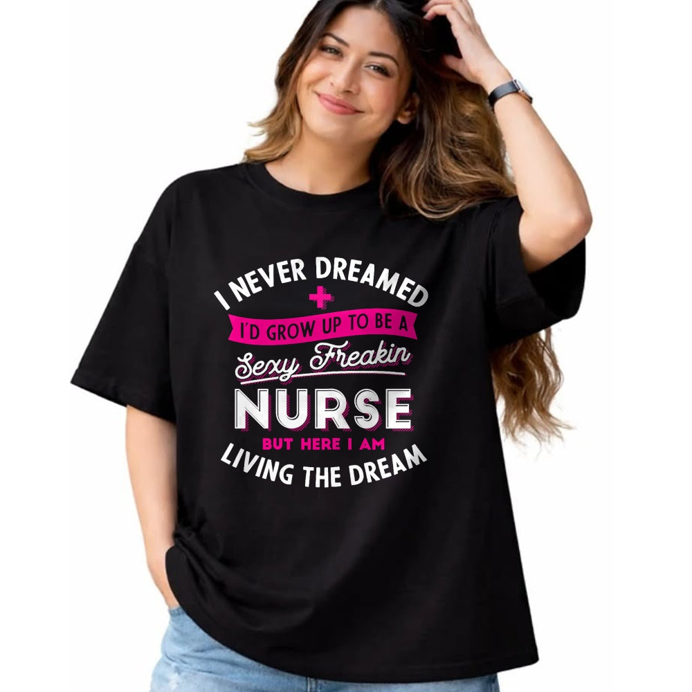 Funny Nurse Shirt, Nurse Unisex T-Shirt/Hoodie/Sweatshirt HLT00 - Sexy Nurse - Funny Nursing & RN Graduation Gifts T-Shirt
