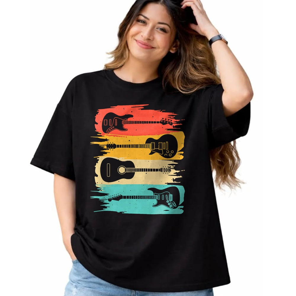 Guitar Lover Shirt, Funny Guitar UnisexT-Shirt/Hoodie/Sweatshirt HLT00 - Vintage Guitar Gift for Men Women Music Band Guitarist Stuff T-Shirt