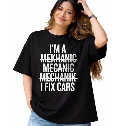 Best Mechanic Life Shirt, Funny Mechanic UnisexT-Shirt/Hoodie/Sweatshirt HLT00 - I'm a Mekhanic Mecanic Mechanik I Fix Cars Funny Mechanic T-Shirt