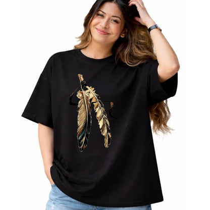 Native American T-Shirts, Vintage Native American Unisex T-Shirt/Hoodie/Sweatshirt HLT00 - Southwest Native American Indian Tribal Art Colorful Feather