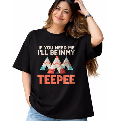 Native American T-Shirts, Vintage Native American Unisex T-Shirt/Hoodie/Sweatshirt HLT00 - Vintage Native American Teepee Indian