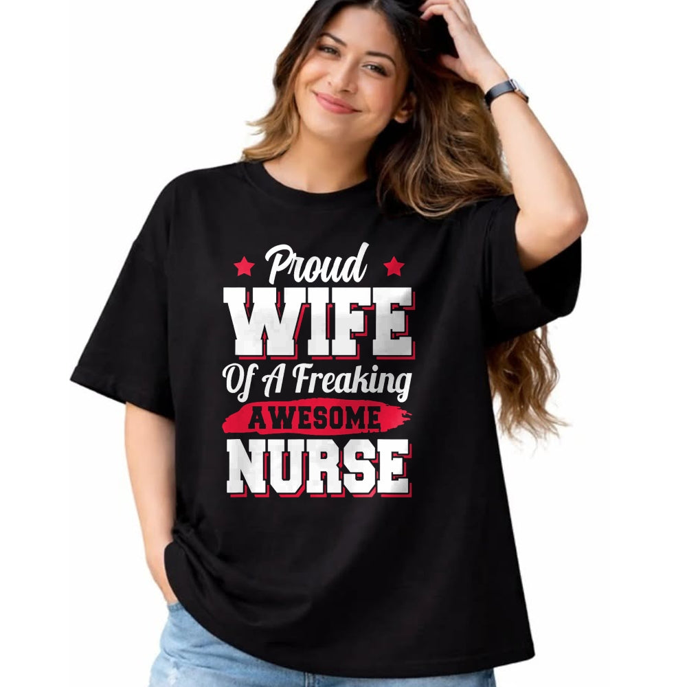 Funny Nurse Shirt, Nurse Unisex T-Shirt/Hoodie/Sweatshirt HLT00 - Nursing Registered Hospital Doctor Nurse Wife T-Shirt