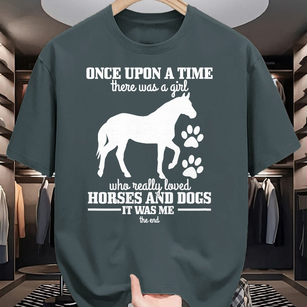 Best Horse Lover Shirt , Funny Horse UnisexT-Shirt/Hoodie/Sweatshirt HLT00 - Horses & Dogs Funny Horse Girl Gift T-Shirt