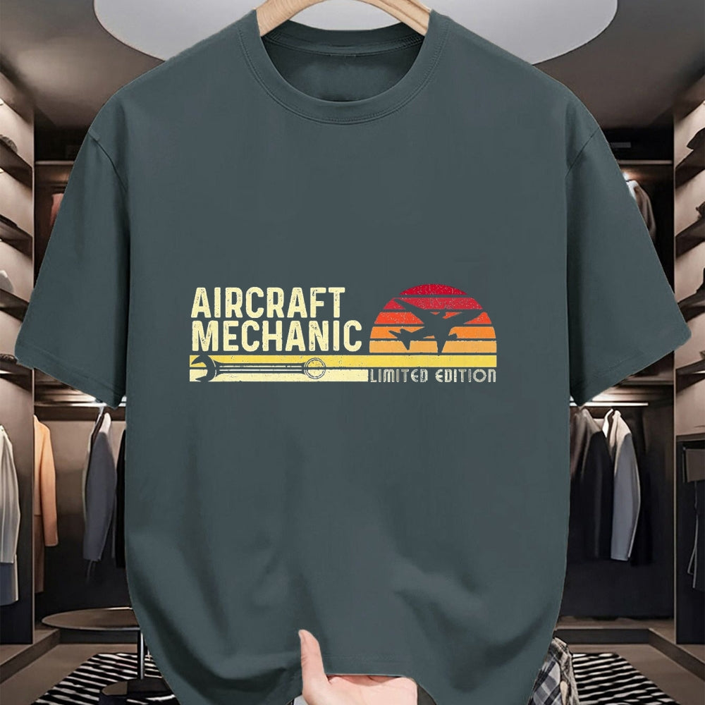 Best Mechanic Life Shirt, Funny Mechanic UnisexT-Shirt/Hoodie/Sweatshirt HLT00 - Aircraft Mechanic Limited Edition - Airplane Aviation Lover T-Shirt, Men, Black, 3X-Large