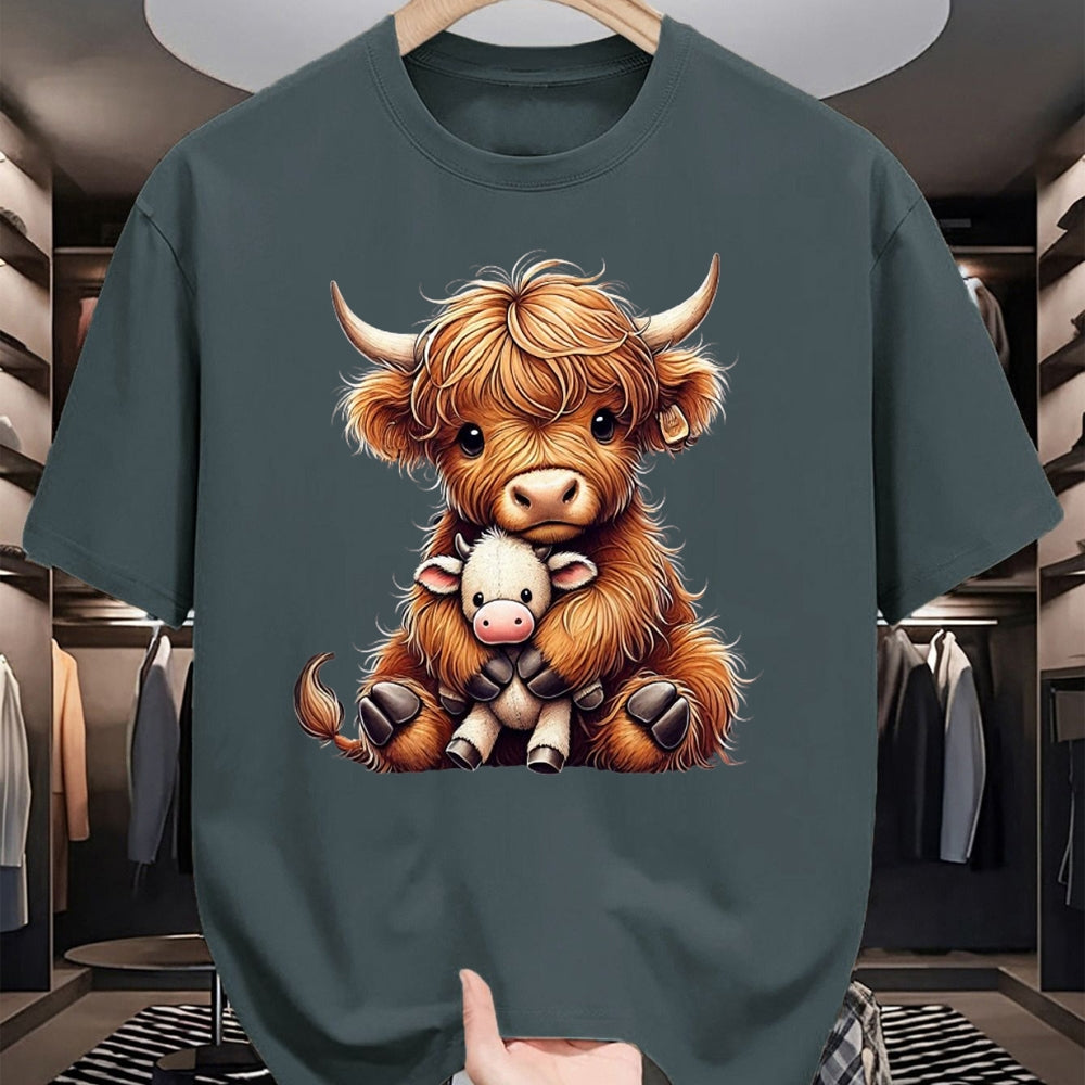 Best Farmer Life Shirt, Funny Farmer UnisexT-Shirt/Hoodie/Sweatshirt HLT00 - Highland Cow Design for Farmers and Highland Cow T-Shirt