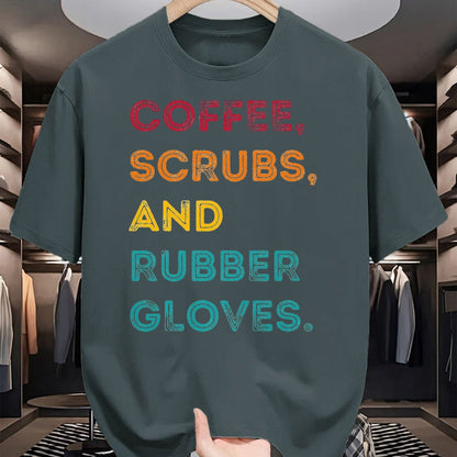 Best Doctor Shirt, Funny Doctor UnisexT-Shirt/Hoodie/Sweatshirt HLT00 - Funny Retro Coffee Scrubs Rubber Gloves Nurse Doctor Medical T-Shirt, Men, Olive Green, XX-Large