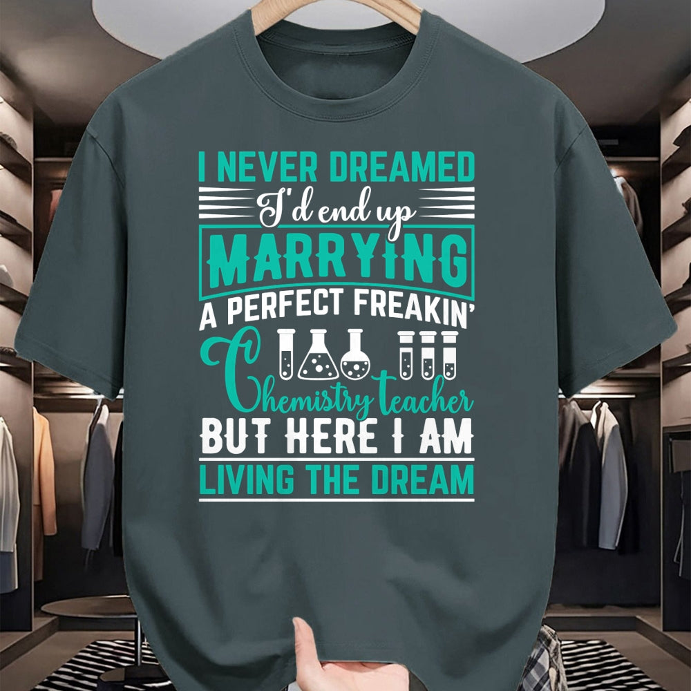 Best Wife Shirt, Wife and Husband Unisex T-Shirt/Hoodie/Sweatshirt HLT00 - Chemistry teacher husband gifts from perfect awesome wife Long Sleeve T-Shirt
