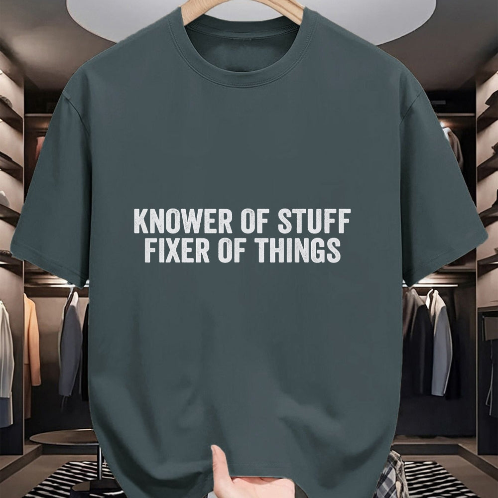 Best Mechanic Life Shirt, Funny Mechanic UnisexT-Shirt/Hoodie/Sweatshirt HLT00 - Knower of Stuff Fixer of Things Handyman Repairman Mechanic T-Shirt