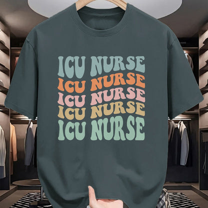 Funny Nurse Shirt, Nurse Unisex T-Shirt/Hoodie/Sweatshirt HLT00 - ICU Nurse Intensive Care Unit Nurse Nursing Critical Care T-Shirt