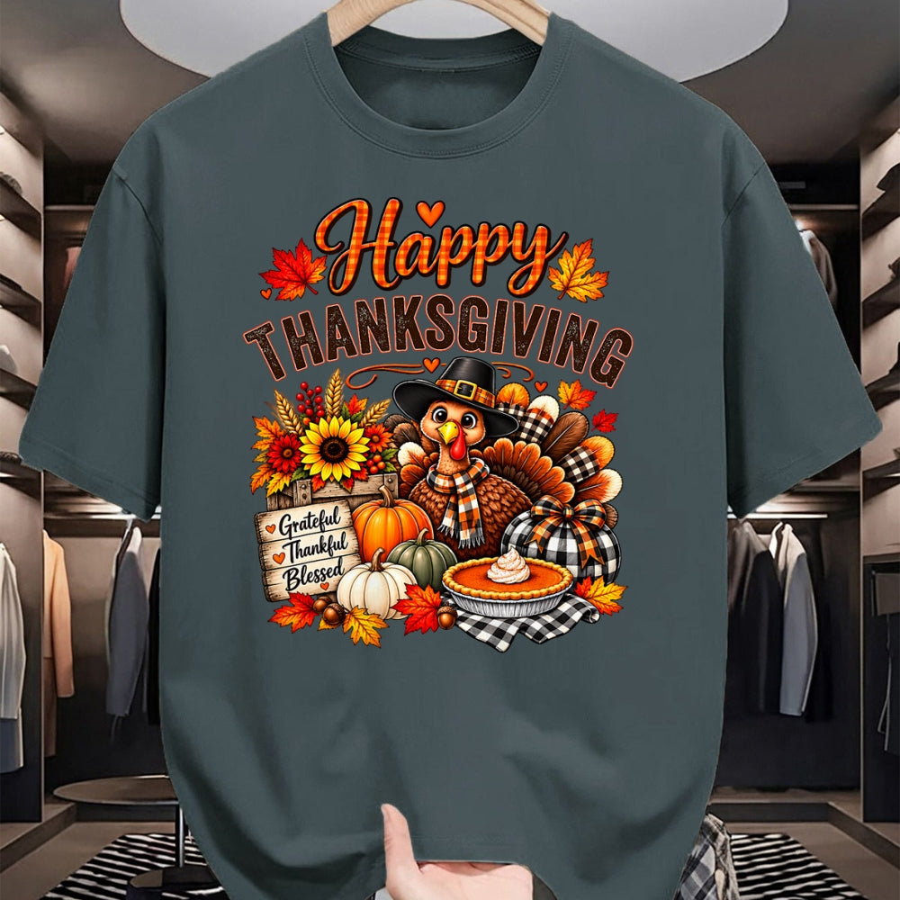 Best Thanksgiving Family Shirt , Funny Thanksgiving UnisexT-Shirt/Hoodie/Sweatshirt HLT00 - Happy Thanksgiving Funny Turkey Family Dinner Thanksgiving T-Shirt (2)