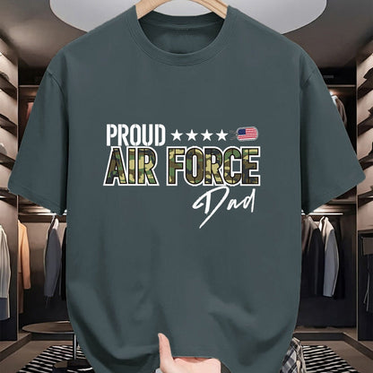 Gift for Dad Shirt, Funny Dad Unisex T-Shirt/Hoodie/Sweatshirt HLT00 – OCP Proud Air Force Dad T-Shirt