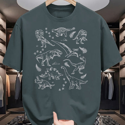 Best Dinosaur Lover Shirt, Funny Dinosaur UnisexT-Shirt/Hoodie/Sweatshirt HLT00 - Dinosaur Fossils Vintage T-Shirt