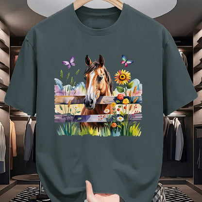 Best Horse Lover Shirt , Funny Horse UnisexT-Shirt/Hoodie/Sweatshirt HLT00 - Horse Riding Beautiful Horse Graphic T-Shirt