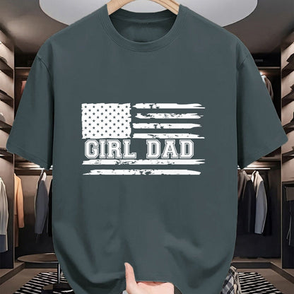 Gift for Dad Shirt, Funny Dad Unisex T-Shirt/Hoodie/Sweatshirt HLT00 – Proud Dad Of Girls Father of Girls For Dad Xmas Fathers Day T-Shirt