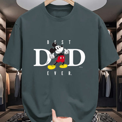 Gift for Dad Shirt, Funny Dad Unisex T-Shirt/Hoodie/Sweatshirt HLT00 – Disney Mickey Mouse Best Dad Ever Thumbs Up Father’s Day T-Shirt