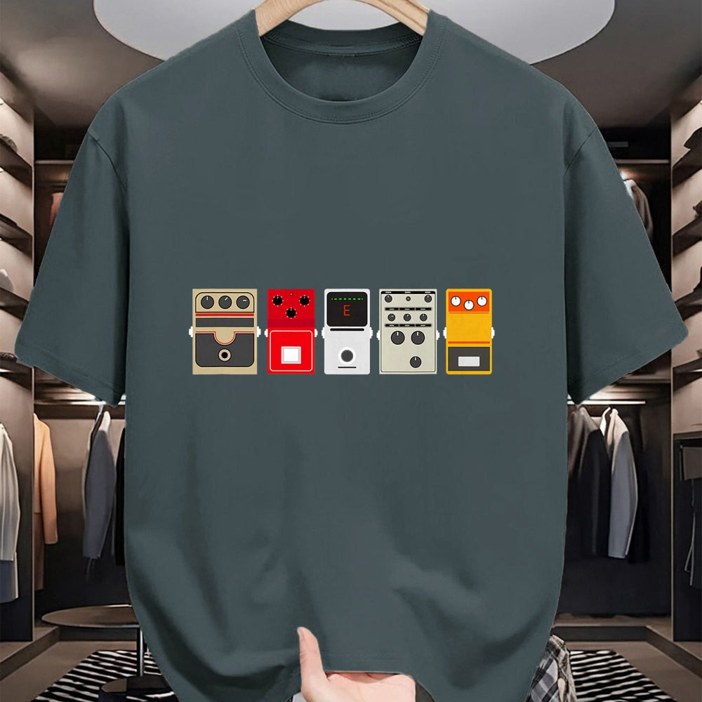Guitar Lover Shirt, Funny Guitar UnisexT-Shirt/Hoodie/Sweatshirt HLT00 - Guitar Effects PedalStomp Box Rock T Shirt T-Shirt