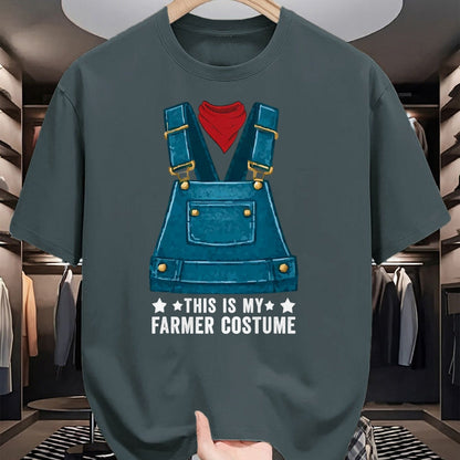 Best Farmer Life Shirt, Funny Farmer UnisexT-Shirt/Hoodie/Sweatshirt HLT00 - This is My Farmer Costume Halloween Funny Farm Farming T-Shirt, Men, Black, X-Large