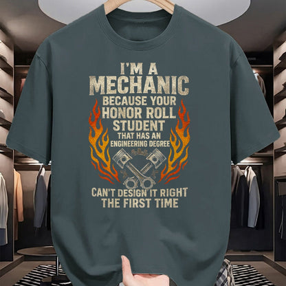 Best Mechanic Life Shirt, Funny Mechanic UnisexT-Shirt/Hoodie/Sweatshirt HLT00 - I'm A Mechanic - Funny Car Repair Garage DIY T-Shirt