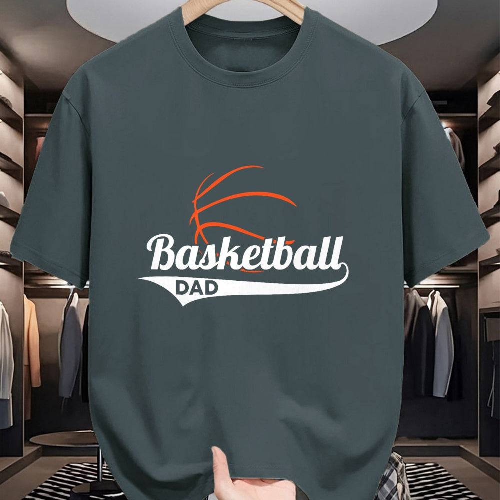 Gift for Dad Shirt, Funny Dad Unisex T-Shirt/Hoodie/Sweatshirt HLT00 – Proud Basketball Dad T-Shirt