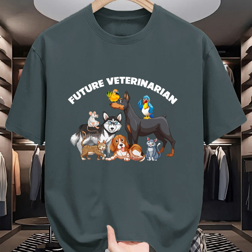 Best Doctor Shirt, Funny Doctor UnisexT-Shirt/Hoodie/Sweatshirt HLT00 - Future Veterinarian Gifts for Kids Boy Girl Vet Assistant T-Shirt