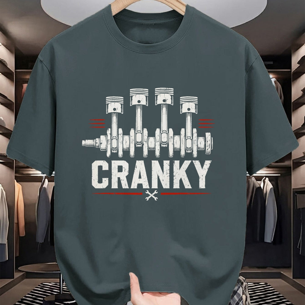 Best Mechanic Life Shirt, Funny Mechanic UnisexT-Shirt/Hoodie/Sweatshirt HLT00 - Cranky Car Mechanic Shirt Crankshaft Engine Piston T-Shirt