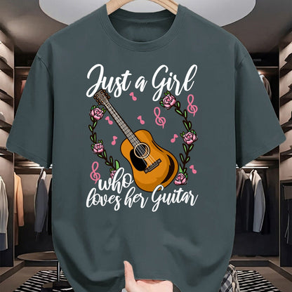 Guitar Lover Shirt, Funny Guitar UnisexT-Shirt/Hoodie/Sweatshirt HLT00 - Guitar Girl Guitarist Guitar Player Guitar Lover Gift T-Shirt Small