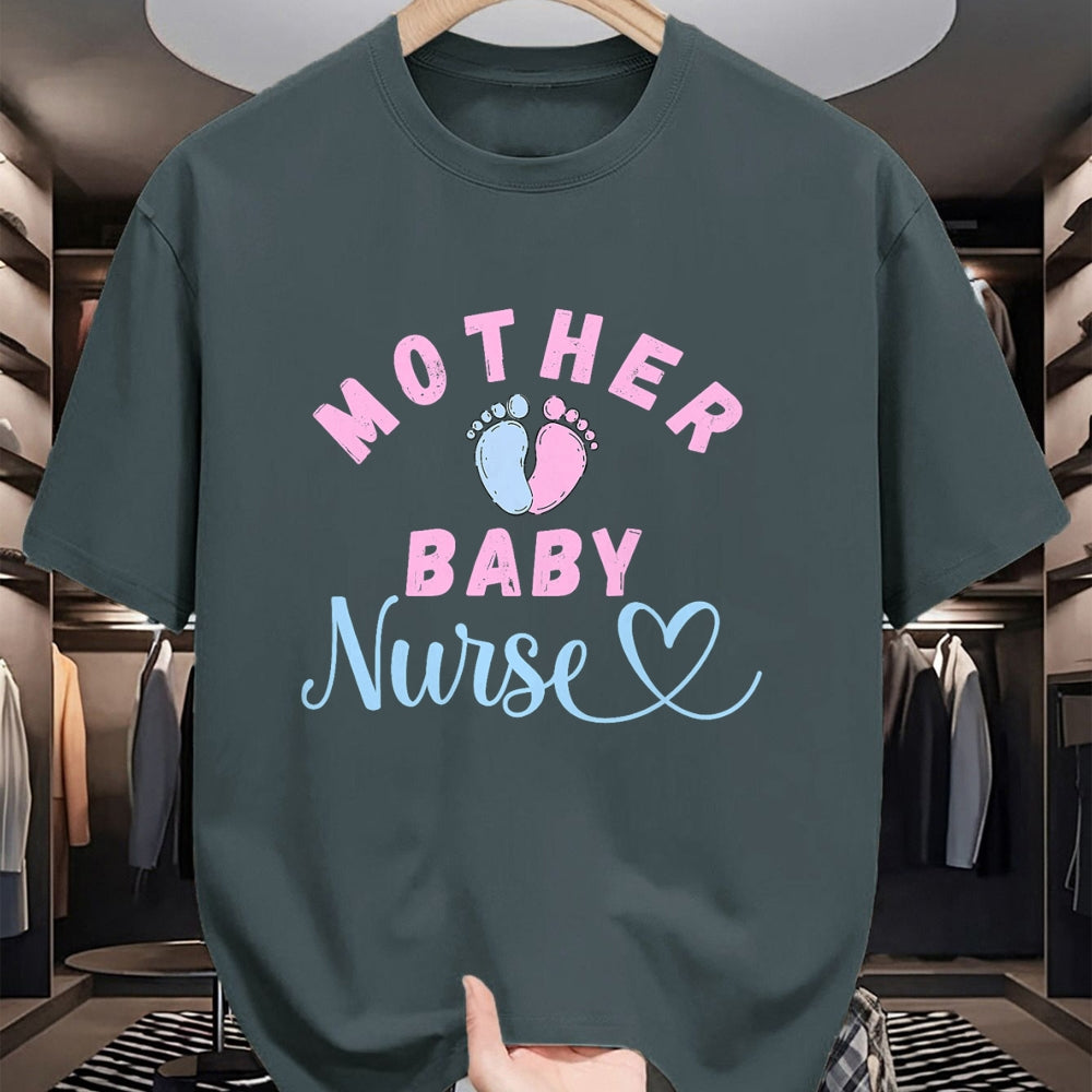 Funny Nurse Shirt, Nurse Unisex T-Shirt/Hoodie/Sweatshirt HLT00 - Postpartum Mother Baby  Nurse Mom Baby Postpartum Nursing T-Shirt