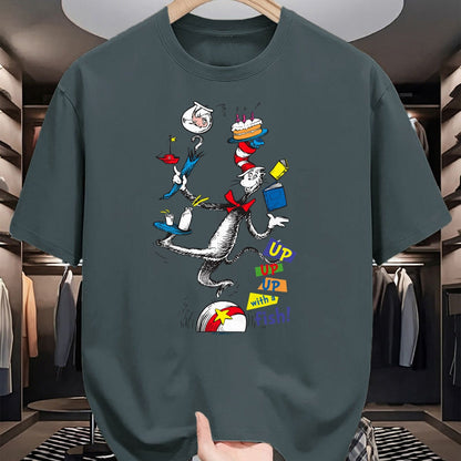 Best Doctor Shirt, Funny Doctor UnisexT-Shirt/Hoodie/Sweatshirt HLT00 - The Cat in The Hat Up Up Up - Officially Licensed T-Shirt