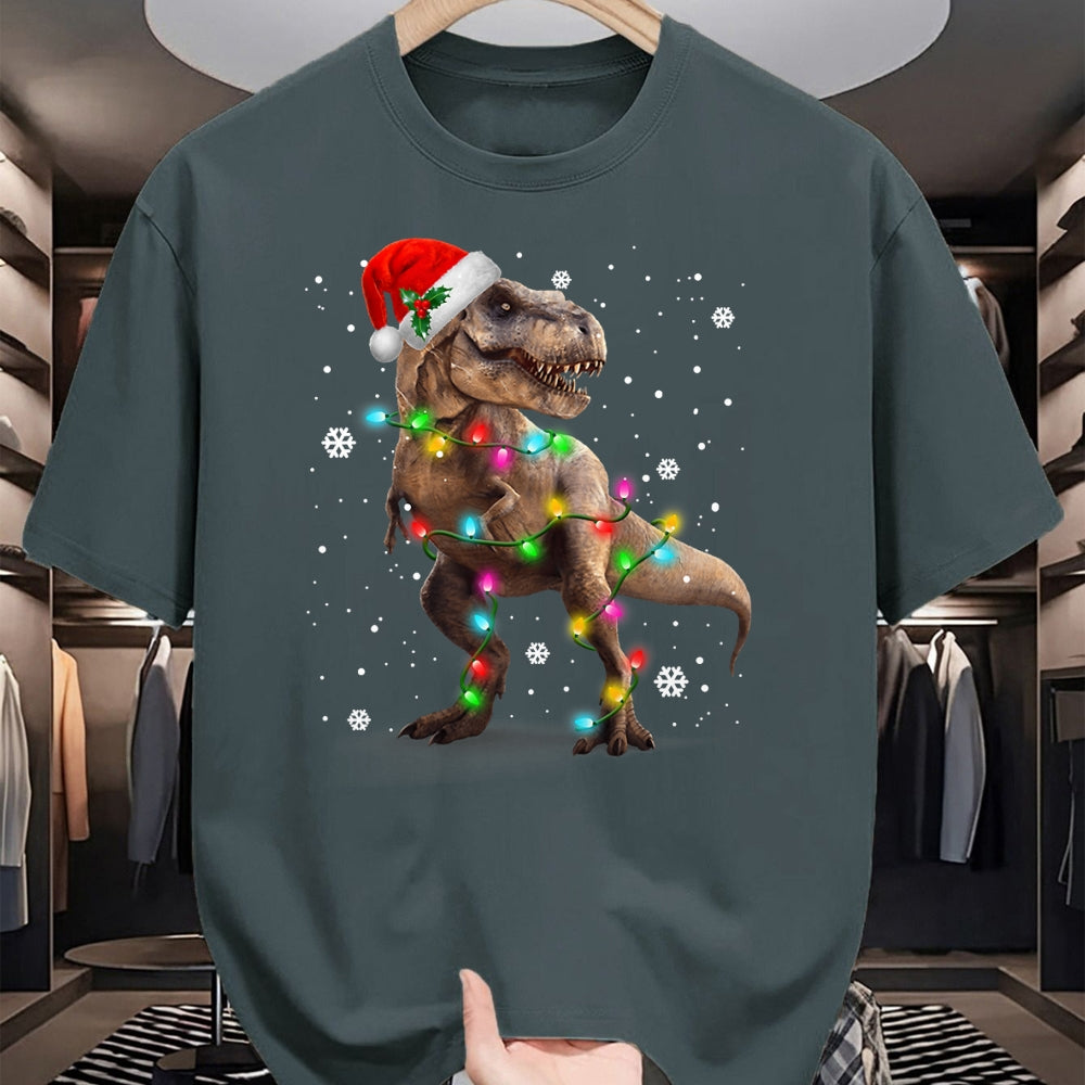 Best Dinosaur Lover Shirt, Funny Dinosaur UnisexT-Shirt/Hoodie/Sweatshirt HLT00 - Dinosaur T-rex Tree Christmas Sweater Xmas Pet Dino Trex T-Shirt