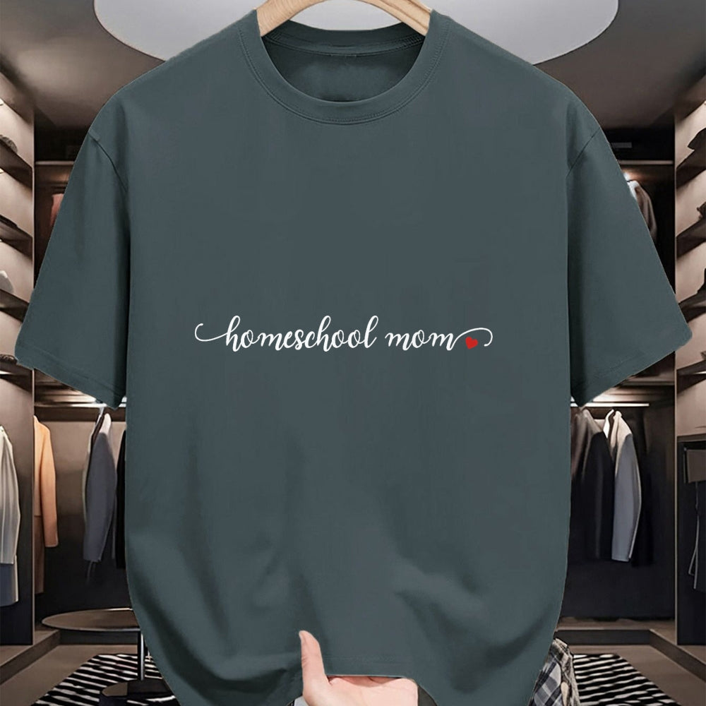 Gift for Mom Shirt, Funny Mom Unisex T-Shirt/Hoodie/Sweatshirt HLT00 - Homeschool Mom T-Shirt