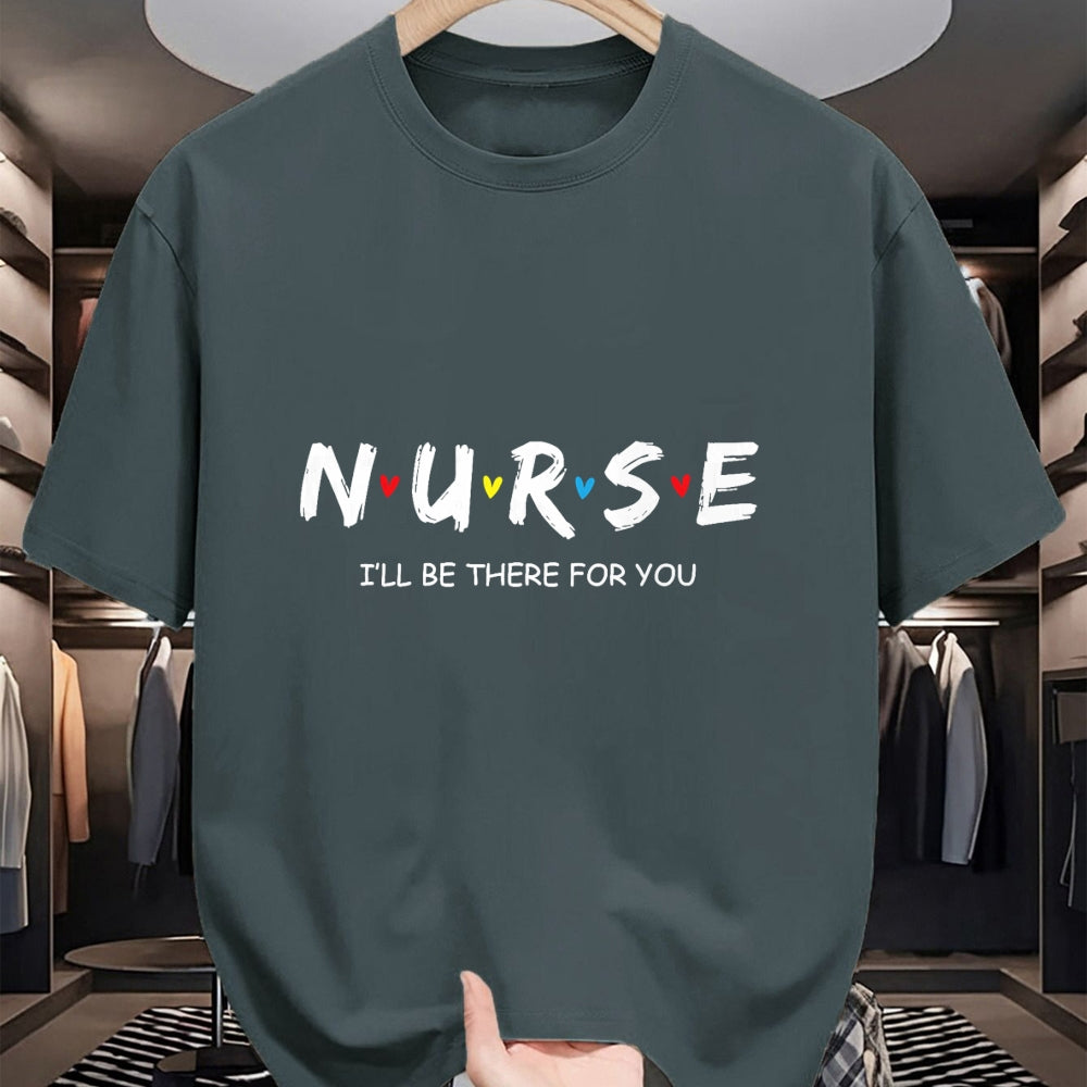 Funny Nurse Shirt, Nurse Unisex T-Shirt/Hoodie/Sweatshirt HLT00 - Cute Nurse Shirt I will Be There For You Gift For RN & LPN T-Shirt